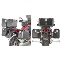 Laterali Portavaligie Laterale Kappa Klo1179cam Crf1100l