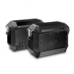 Valige Laterali Coppia Valigie Laterali Kappa K Mission Kms36 Nero