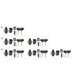Accessori Kit Chiave Kappa Security Lock Ksl103