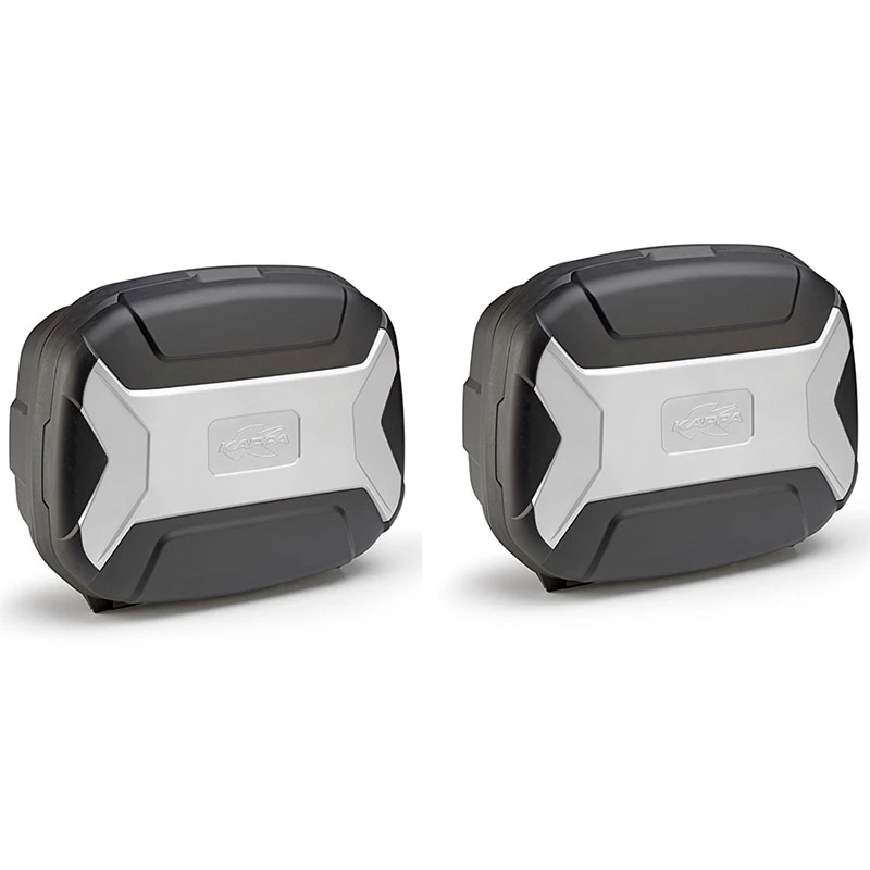 Valige Laterali Coppia Valigie Kappa K Vector Kvc35 Grigio 3 Valige Laterali Coppia Valigie Kappa K Vector Kvc35 Grigio